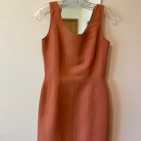 THE LIMITED Size 2 Sleeveless Mini Dress in Clay for Summer - Picture 2 of 7